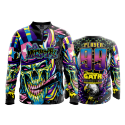2478 FD Quarter Zip Batting Jacket LS LA-MISFITS