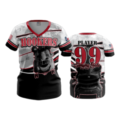 2493 FD Womens V-Neck HOOKERS