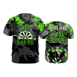 2486 FD Sport V-Neck MENS TAR-BABIES-FLO-GREEN-FLO INK + $5