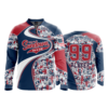 2500 FD Quarter Zip Batting Jacket LS THE-LEGENDARY-BAR-AND-GRILL