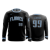 466 FD Long Sleeve MENS CINCY-FLAMES-BLACK