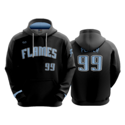 466 FD Hoody CINCY-FLAMES-BLACK