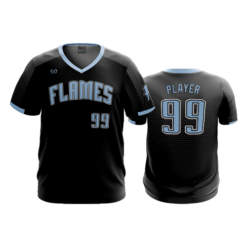 466 FD Sport V-Neck MENS CINCY-FLAMES-BLACK