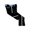 466 CL BLACK CUSTOM BRAID MENS PANT CINCY-FLAMES-BLACK