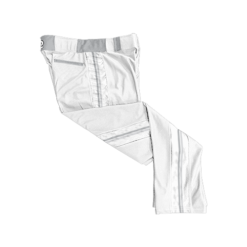 466 CL WHITE CUSTOM BRAID MENS PANT CINCY-FLAMES-THROWBACK-WHITEOUT