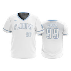 466 FD Sport V-Neck MENS CINCY-FLAMES-WHITEOUT