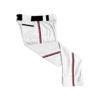 466 CL WHITE CUSTOM BRAID MENS PANT FLAMES-RED-THROWBACK