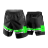 2350 LIGHTWEIGHT MICROFIBER 160gsm SHORT NWL-WHITE-FLO-GREEN-FLO INK + $5