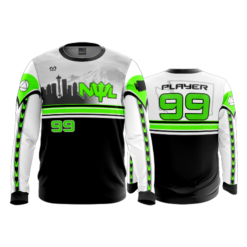 2350 FD Long Sleeve MENS NWL-WHITE-FLO-GREEN-FLO INK + $5