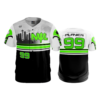 2350 FD ProTek Mens Full Button Down NWL-WHITE-FLO-GREEN-FLO INK + $5