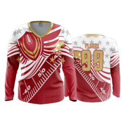 2358 FD Womens V-Neck Longsleeve LEGACY