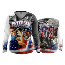 2503 FD Womens V-Neck Longsleeve PETERSEN-PLUMBING
