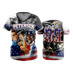 2503 FD Womens V-Neck PETERSEN-PLUMBING