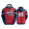 2479 FD Hoody MOV-PRIDE-RED