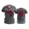 2507 FD Womens V-Neck PRIDE-CHARCOAL
