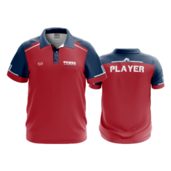 973 FD Polo TAMPA-MUSTANGS-RED
