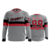 2508 FD Long Sleeve MENS SCIOTO-SLUGGERS-CHARCOAL