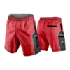 2508 LIGHTWEIGHT MICROFIBER 160gsm SHORT SCIOTO-SLUGGERS-RED