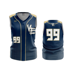 2511 FD Womens V-Neck Sleeveless VIKINGS-ELITE-PINSTRIPE