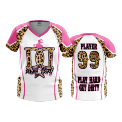 2525 FD Womens V-Neck DOWN-N-DIRTY-WOMEN