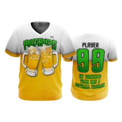 2526 FD Sport V-Neck MENS PREGAMERS-WHISKEY-TEXT