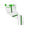 2526 CL WHITE CUSTOM BRAID MENS PANT PREGAMERS-WHISKEY-TEXT