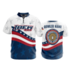 2535 FD Quarter Zip SS - Ribbed Collar IBEW-683-BOWLING