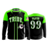 2472 FD Long Sleeve MENS TRIBE-BLACK-FLO-GREEN-FLO INK + $5