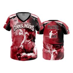 1538 FD Womens V-Neck HOPKINS-COUNTY-CORNSLINGERS