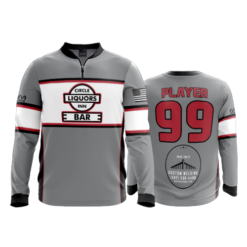 885 FD Quarter Zip Batting Jacket LS CIRCLE-IN-ROSS-THATE