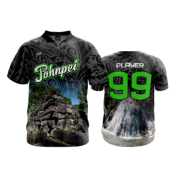 2524 FD Quarter Zip Batting Jacket SS POHNPEI