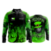 2513 FD Quarter Zip LS - Ribbed Collar OMALLEYS-RACK-ATTACK-FLO INK + $5