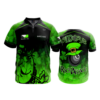 2513 FD Quarter Zip SS - Ribbed Collar OMALLEYS-RACK-ATTACK-FLO INK + $5
