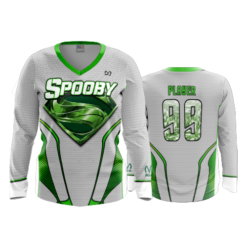 1295 FD Womens V-Neck Longsleeve TEAM-SPOOBY-WHITE