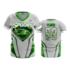 1295 FD Womens V-Neck TEAM-SPOOBY-WHITE