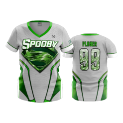 1295 FD Womens V-Neck TEAM-SPOOBY-WHITE
