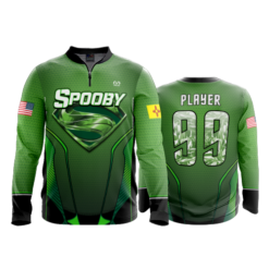 1295 FD Quarter Zip Batting Jacket LS TEAM-SPOOBY