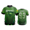 1295 FD Quarter Zip Batting Jacket SS TEAM-SPOOBY