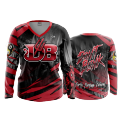 2531 FD Womens V-Neck Longsleeve DONT-BLINK