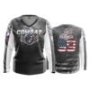 2532 FD Womens V-Neck Longsleeve COMBAT
