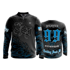 2534 FD Quarter Zip Batting Jacket LS FSI