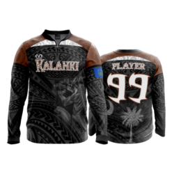 2026 FD Quarter Zip Batting Jacket LS KALAHKI