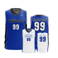 CMS BOYS BASKETBALL REVERSIBLE JERSEY