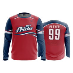2507 FD Long Sleeve MENS MOV-PRIDE-RED