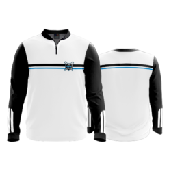 19 - FD Quarter Zip LS - Ribbed Collar - CL OHIO-MOJO-2020