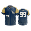 2520 FD Sport V-Neck MENS VIKINGS-ELITE-BASEBALL-NAVY-PIN