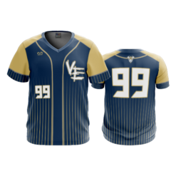 2520 FD Sport V-Neck MENS VIKINGS-ELITE-BASEBALL-NAVY-PIN