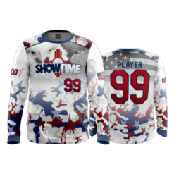 267 FD Long Sleeve MENS SHOWTIME-WHITE