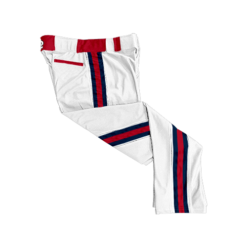 267 CL WHITE CUSTOM BRAID MENS PANT SHOWTIME-WHITE