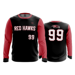 2540 FD Long Sleeve MENS REDHAWKS-BLACK